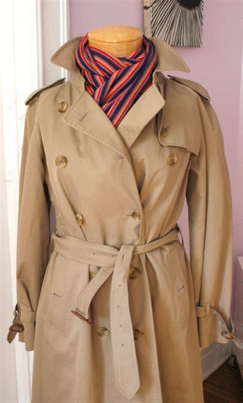 burberry brit trench coat|authentic vintage burberry trench coat.